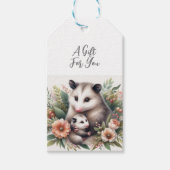 野生動物ポッサム ギフトタグ (正面)