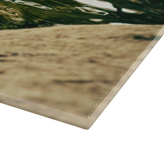 野生動物ヤマネコ動物ヒョウ自然 カッティングボード (角)