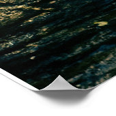 野生動物ヤマネコ動物ヒョウ自然 ポスター (角)