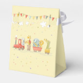 野生動物付き音楽列車子供の誕生日 フェイバーボックス (裏面サイド)