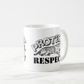 野生動物保護の虎を敬う コーヒーマグカップ (正面右)