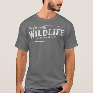 野生動物写真家ワイルダネス写真(2) Tシャツ