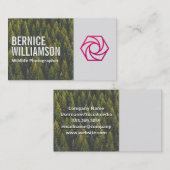 野生動物写真家 |フォトレンズ 名刺 (正面/裏面)