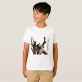 野生動物園写真のジャイアントパンダ。 Tシャツ (正面フル)