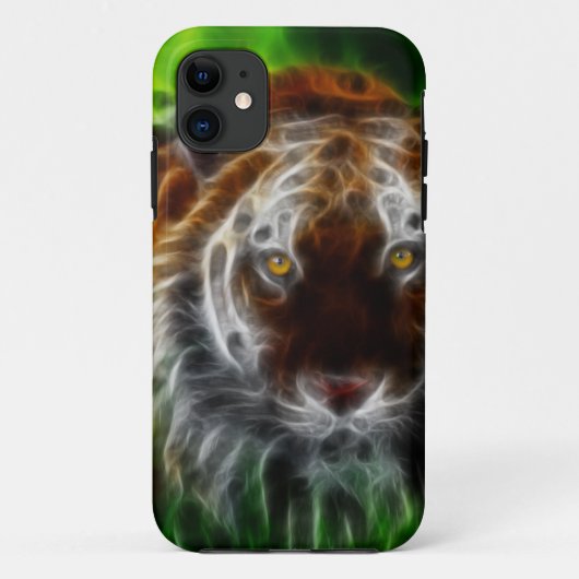 野生動物大きな猫トラ Case-Mate iPhoneケース (裏面)