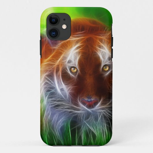 野生動物大きな猫トラ Case-Mate iPhoneケース (裏面)