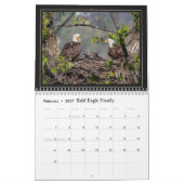 野生動物子供へ カレンダー (2月 2027)