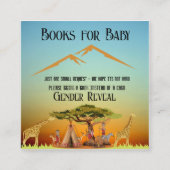 野生動物山囲いカード エンクロージャーカード (正面)