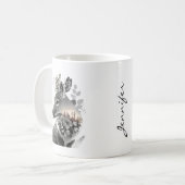 野生動物愛好家ディアマググ コーヒーマグカップ (正面左)