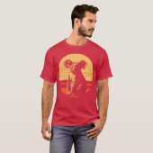 野生動物愛好家プレミアムガール Tシャツ (正面フル)