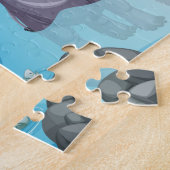 野生動物探検隊：魅惑の森 ジグソーパズル (側面)