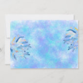 野生動物海シーベビーシャワーバイメール 招待状 (裏面)