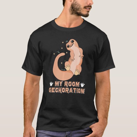 野生動物爬虫類ユーモアな駒 フッケコ Tシャツ (正面)