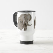 野生動物象の芸術 トラベルマグ (正面左)