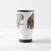 野生動物象の芸術 トラベルマグ (中央)