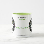 野生動物 – かわいいECHIDNA – 野生動物 – オーストラリア マグカップ (中央)