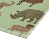 野生動物 カッティングボード (角)