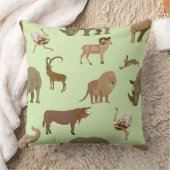 野生動物 クッション (ブランケット)