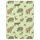 野生動物 クリップボード (裏面)