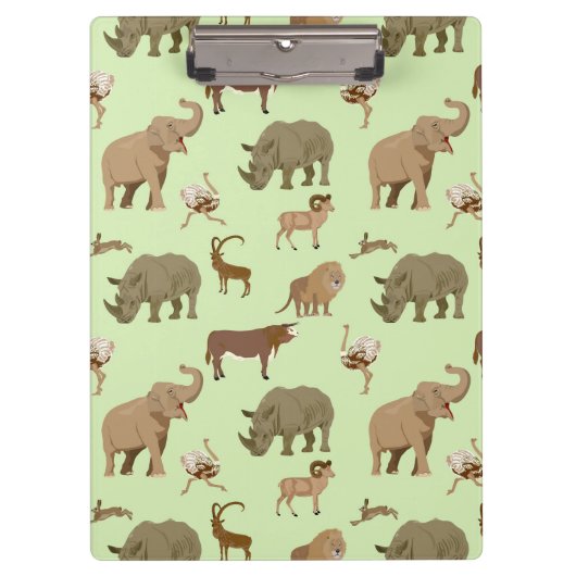 野生動物 クリップボード (正面)