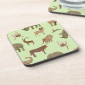 野生動物 コースター (左側)