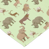 野生動物 ショートテーブルランナー (コーナー)