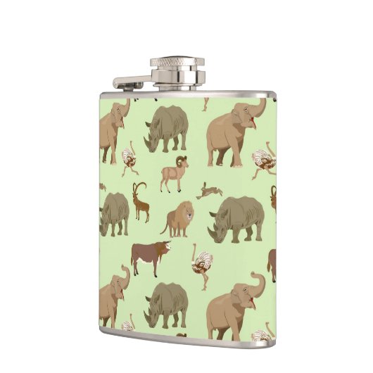 野生動物 フラスク (左)