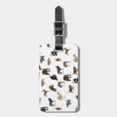 野生動物 ラゲッジタグ (正面縦)
