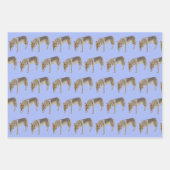 野生動物 ラッピングペーパーシート (正面3)