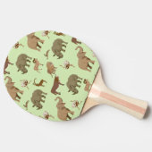 野生動物 卓球ラケット (横)