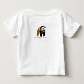野生動物 – 私はグリズリーベアが大好き – 野生生物 ベビーTシャツ (裏面)