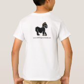 野生動物 – 私はゴリラが大好き – 猿 – 霊長類 – Tシャツ (裏面)