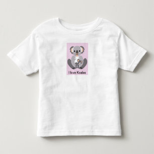野生動物 – 私はKOALASを愛する – オーストラリアの野生生物 トドラーTシャツ
