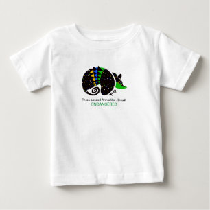野生動物 – ARMADILLO – ブラジル – 絶滅危惧動物 ベビーTシャツ
