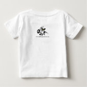 野生動物 – AYE-AYE – 霊長類 – マダガスカル – ベビーTシャツ (裏面)