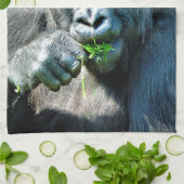 野生動物 – GORILLAS キッチンタオル (折り畳み)