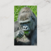 野生動物 – GORILLAS 名刺 (正面)