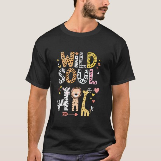 野生動物 Tシャツ (正面)