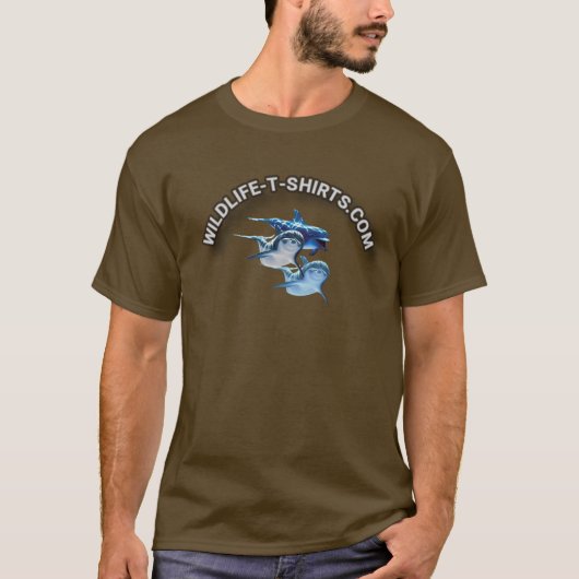 野生動物Tシャツ Tシャツ (正面)