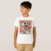 野生化する骨! Tシャツ (正面フル)