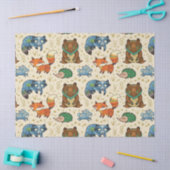 野生大切の動物 薄葉紙 (クラフト)