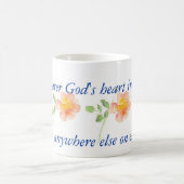 野生庭師の信号器のマグのために上がりました マグカップ (中央)