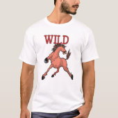 野生怒馬 Tシャツ (正面)