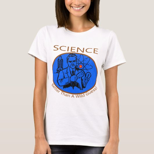 野生推測よりよい科学 Tシャツ (正面)