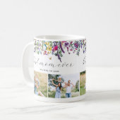 野生最高の花母の写真4枚 コーヒーマグカップ (正面左)