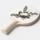 野生熱狂する猫 卓球ラケット (正面アングル)