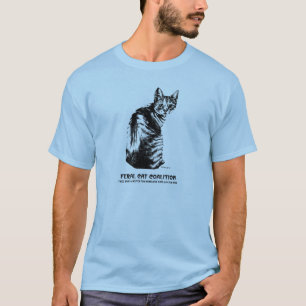 野生猫の連合のTシャツ Tシャツ