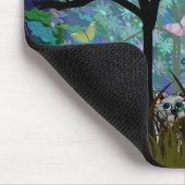 野生猫 マウスパッド (コーナー)