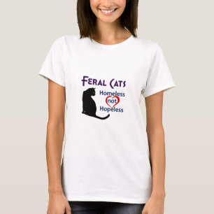 野生猫 Tシャツ