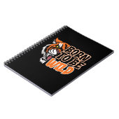 野生生まれになる – Tiger Art ノートブック (左側)